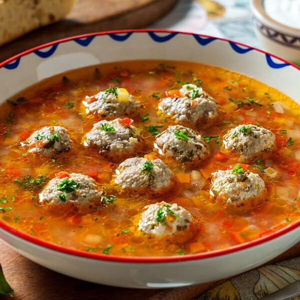 CIORBA DE PERISOARE PUFOASE