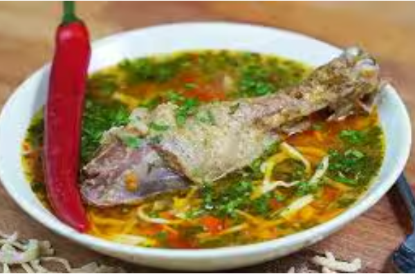 CIORBA DE CURCAN CU TAITEI FACUTI IN CASA CU OU, ACRITA CU BORS 3L